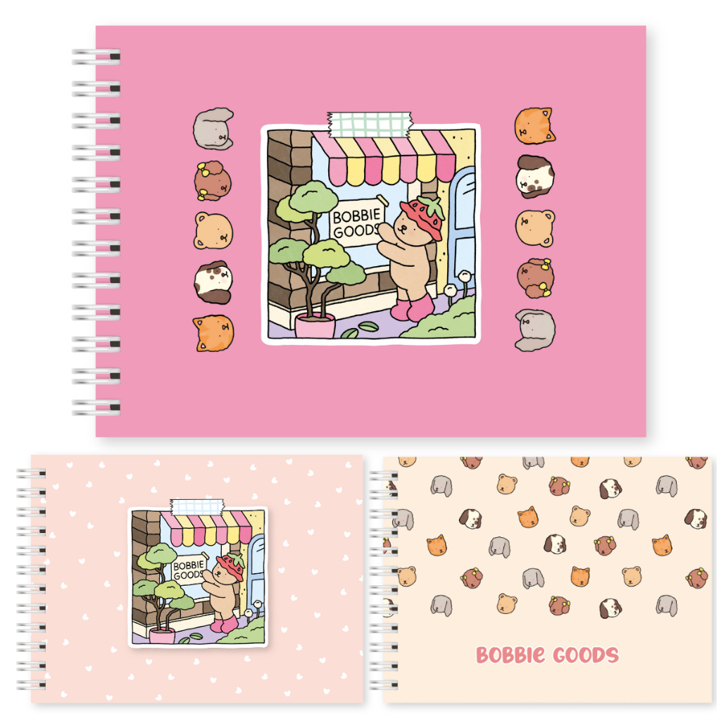 Livro de Colorir Bobbie Goods 100 Folhas ou 50 Folhas